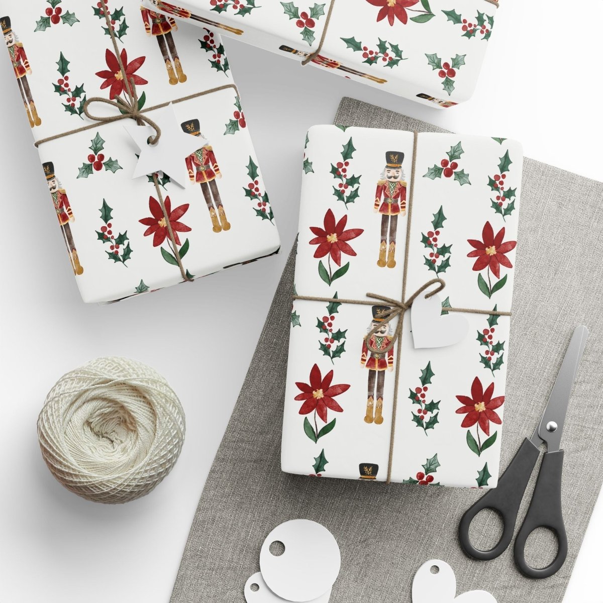 Cracked Up Christmas – Nutcracker Wrapping Paper