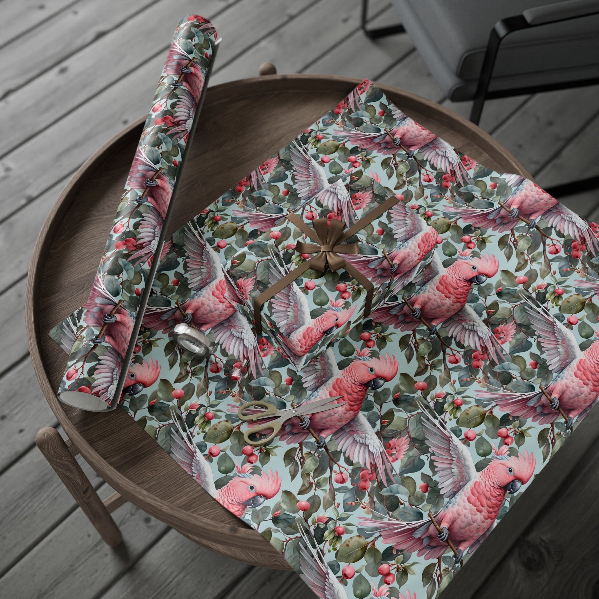 Wrapping Paper: Australian Galah Print - Perfect for Nature Lovers