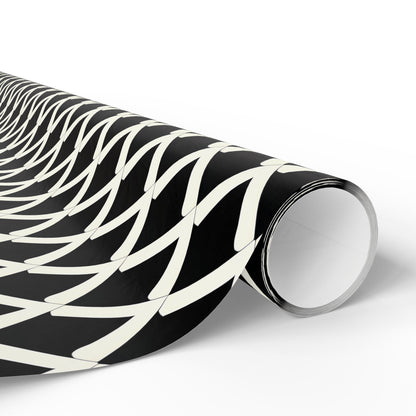 Monochrome Geometric Wrapping Papers