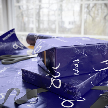 Climb the Stars – Capricorn Zodiac Wrapping Paper