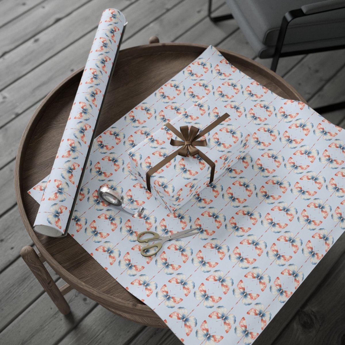4th of July Firefly Wrapping Paper