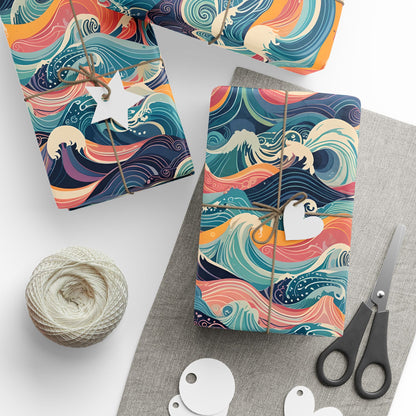 Ocean Wave Wrapping Papers