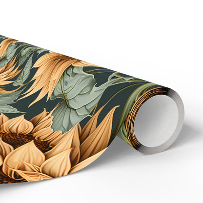 Brighten Up Your Gifts with Sunflower Wrapping Paper
