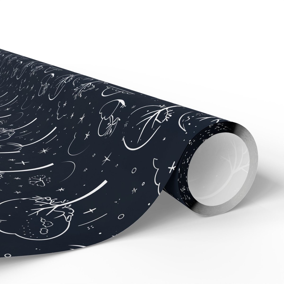 Cosmic Themed Wrapping Paper - Unique Gift Wrap, Space Decor, Birthday, Holiday, Festive Event Use