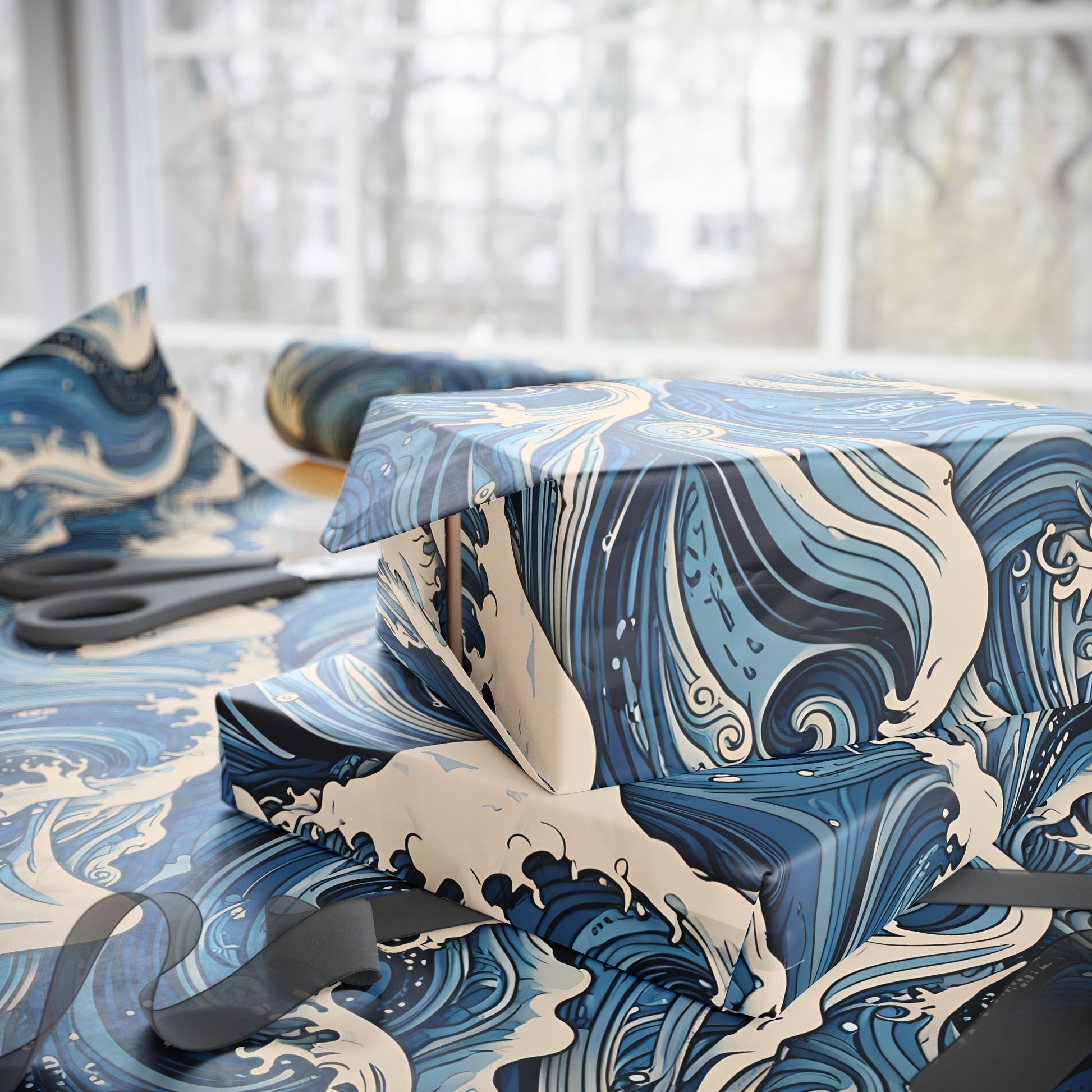 Ocean Wave Wrapping Papers