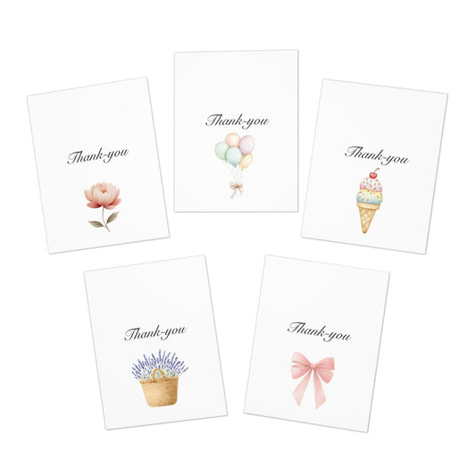 Thank You Cards – 25 Pack | Blank Inside