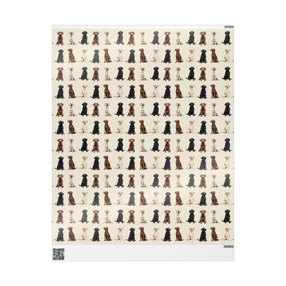 Labrador Retriever Dog Wrapping Paper