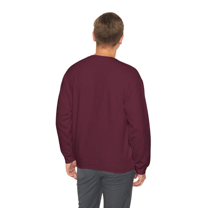 Crewneck Sweatshirt - 'Go Away' Stencil Graphic Cozy Pullover