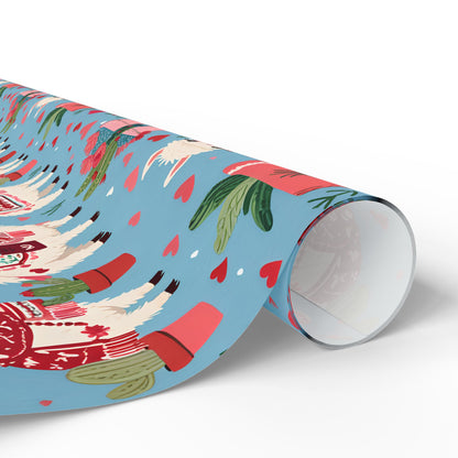 Llama Wrapping Paper