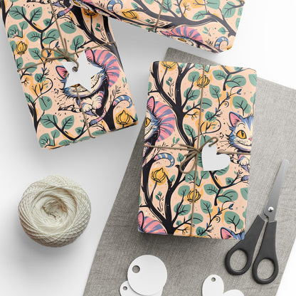 Abstract Cheshire Cat Gift Wrap