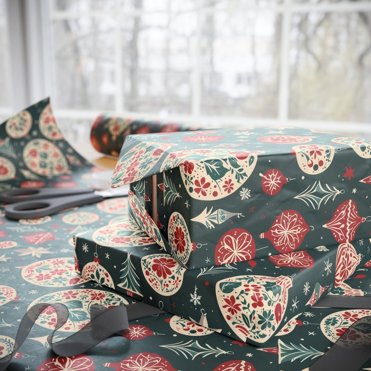 Festive Christmas Wrapping Paper