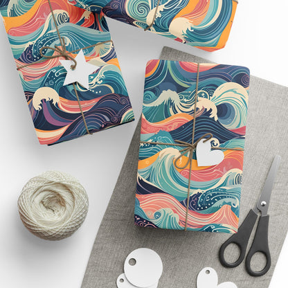 Ocean Wave Wrapping Papers