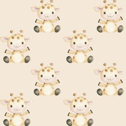 Adorable Giraffe Wrapping Paper