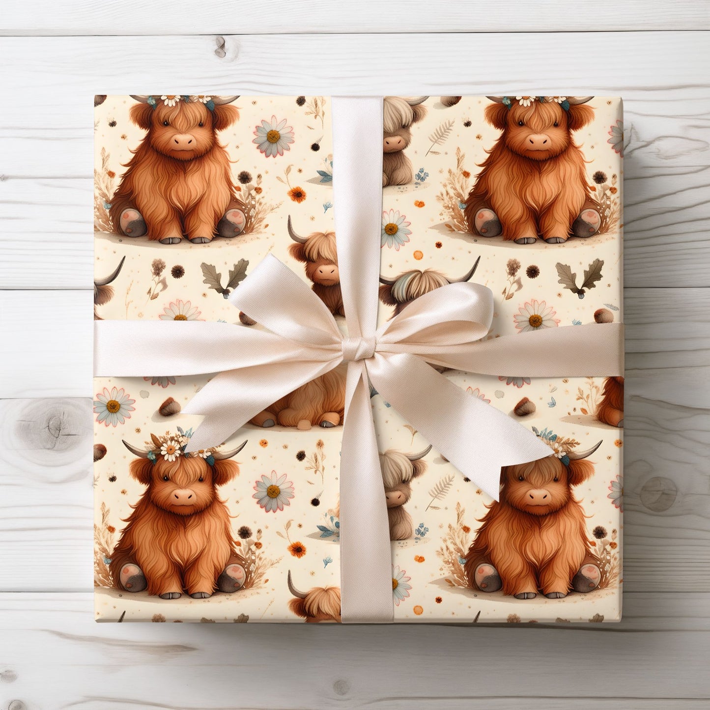 Highland Whimsy – Delightful Cow Wrap