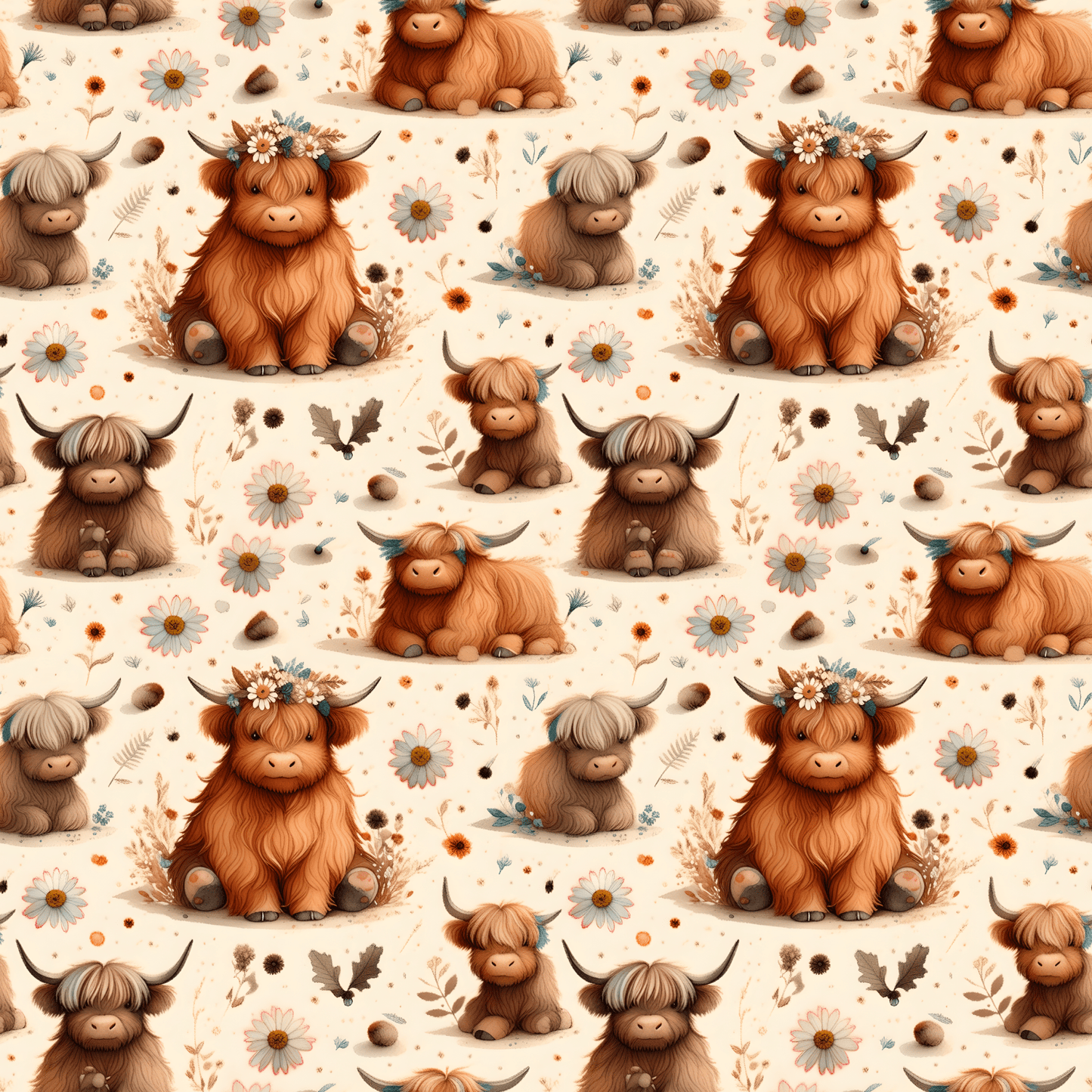 Highland Whimsy – Delightful Cow Wrap