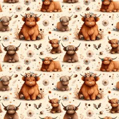 Highland Whimsy – Delightful Cow Wrap