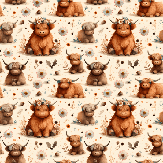 Highland Whimsy – Delightful Cow Wrap