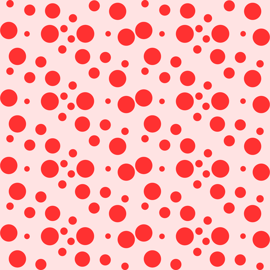 Polka Party – Playful Pink & Red Wrap