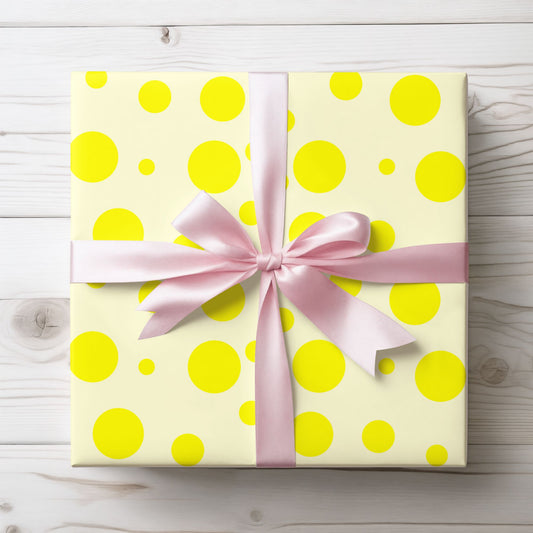 Sunny Spots – Bright Yellow Wrap