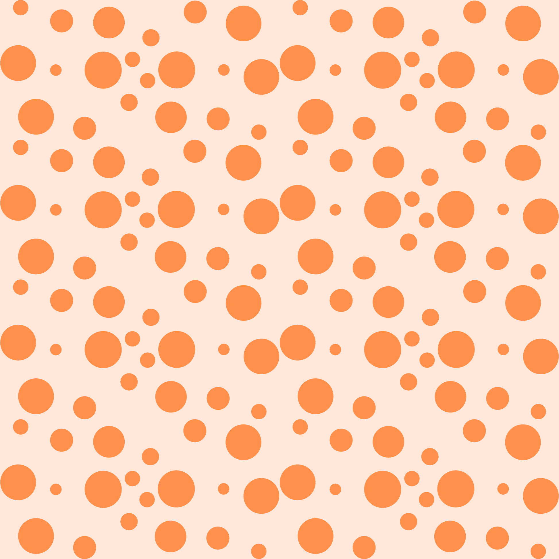 Orange Dot Delight – Whimsical Wrap