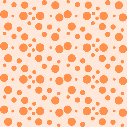 Orange Dot Delight – Whimsical Wrap