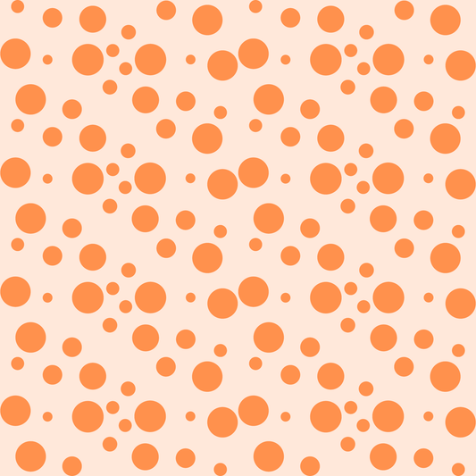 Orange Dot Delight – Whimsical Wrap