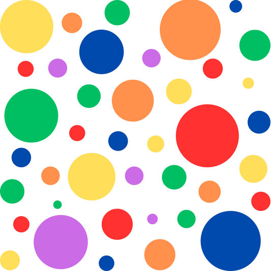 Colorful Polka Joy – Fun & Friendly Wrap