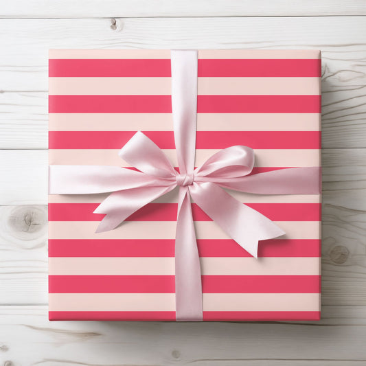 Stylish Red & Pink Stripes – Fun Wrap