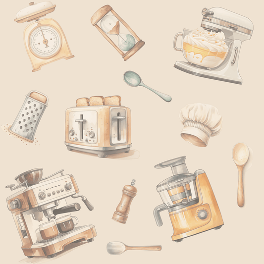 Charming Kitchen - Themed Wrapping Paper