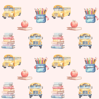 Playful School - Themed Back to School Wrapping Paper
