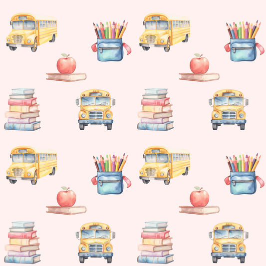 Playful School - Themed Back to School Wrapping Paper