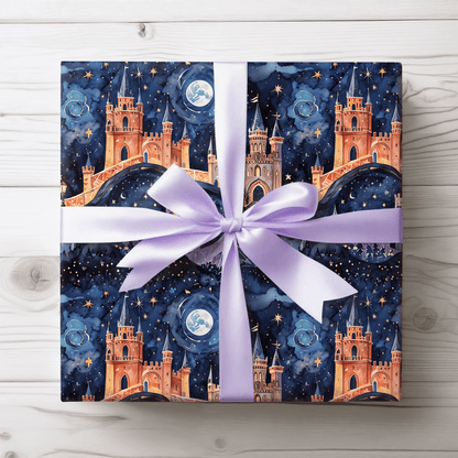 Fairytale Castle & Moon Gift Wrap
