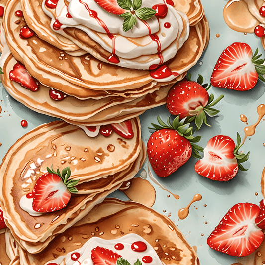 Pancake Wrapping Papers - Fun Food Gift Wrap