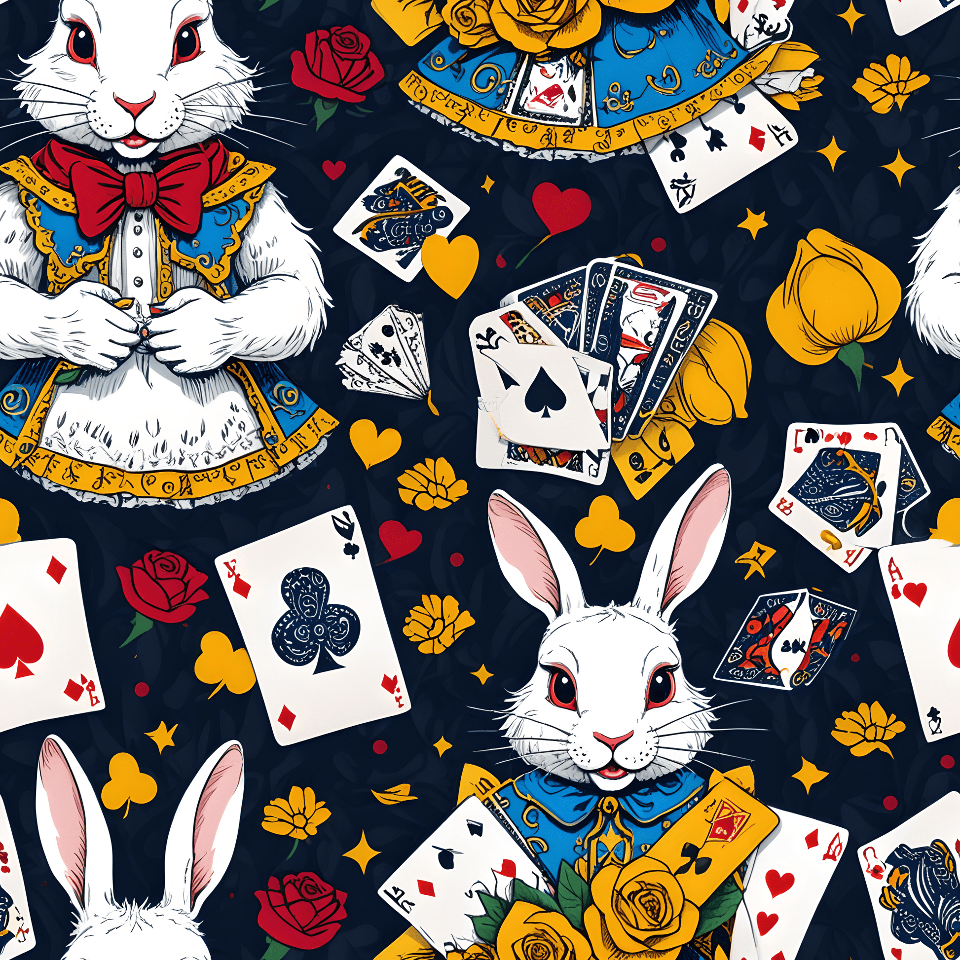 Magical Gift Wrap featuring The White Rabbit