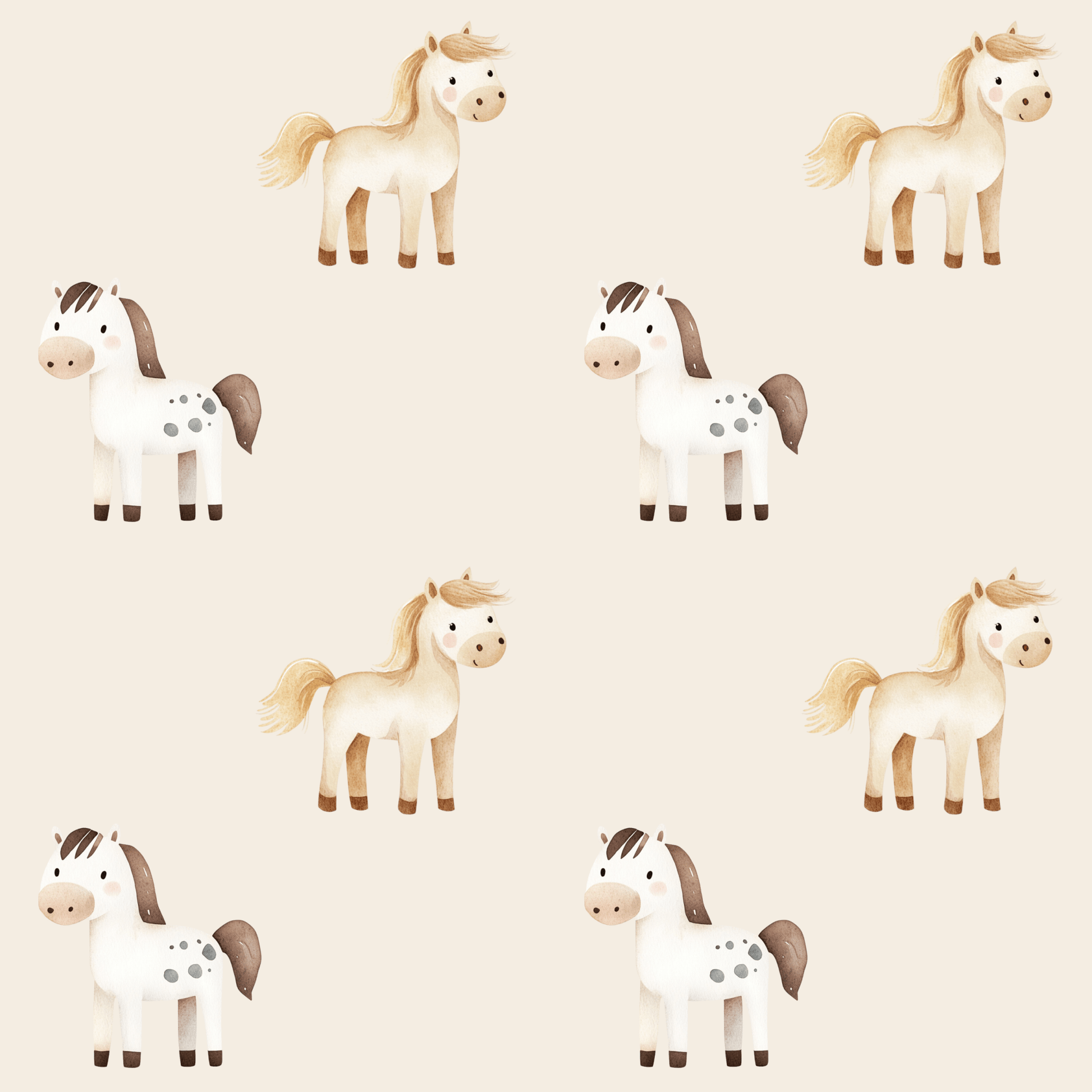 Cute Pony Wrapping Paper