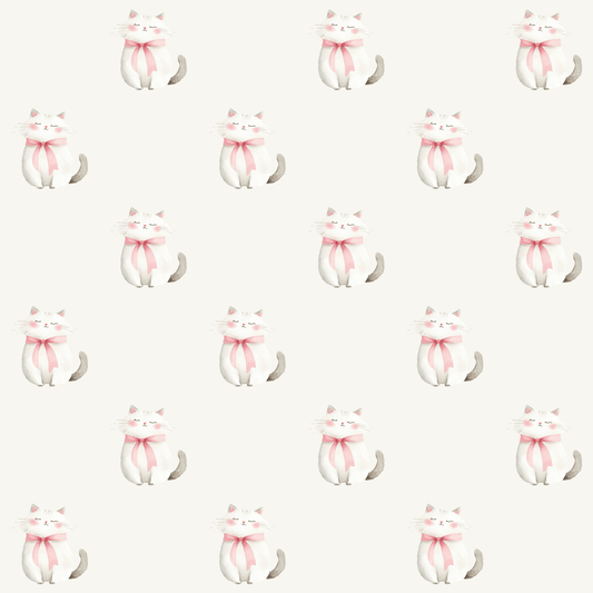 Grey Kitties Gift Wrap