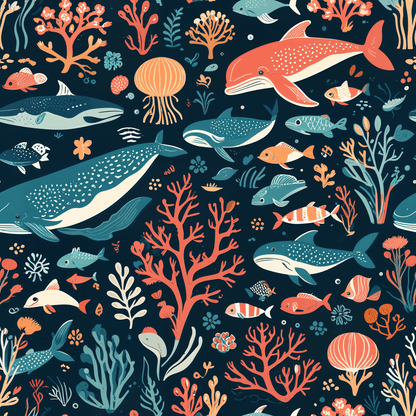 Undersea Wrapping Papers