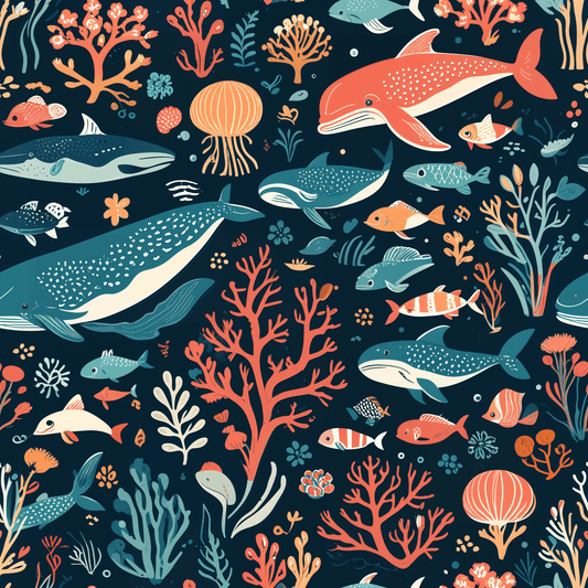 Undersea Wrapping Papers