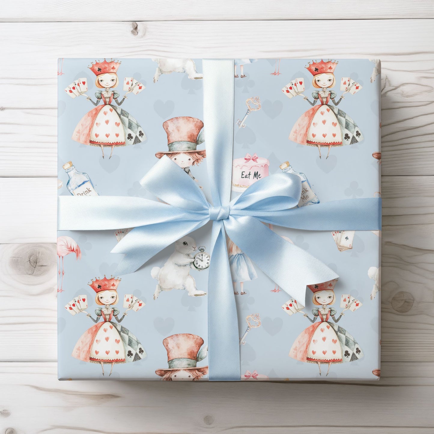 Alice in Wonderland Gift Wrap