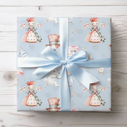 Alice in Wonderland Gift Wrap