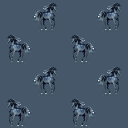 Black Stallion Gift Wrap
