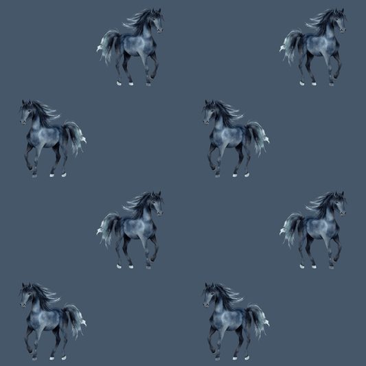 Black Stallion Gift Wrap