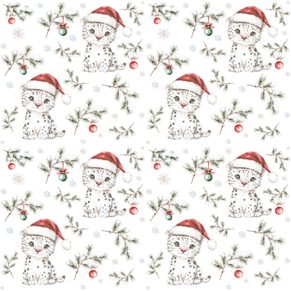 Snow Leopard Wrapping Papers