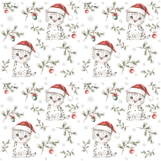 Snow Leopard Wrapping Papers
