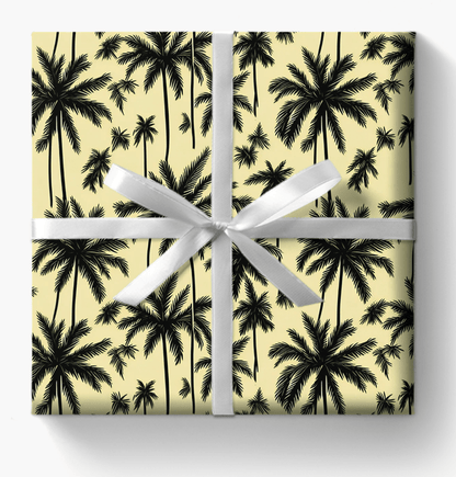 Tropical Palm Trees Gift Wrap