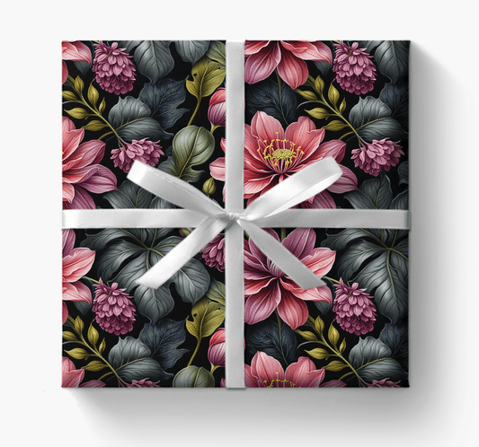 Chic Botanical Paper for Stylish Presentations