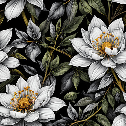 Trendy Botanical Wrapping Paper Eco Friendly Gifting