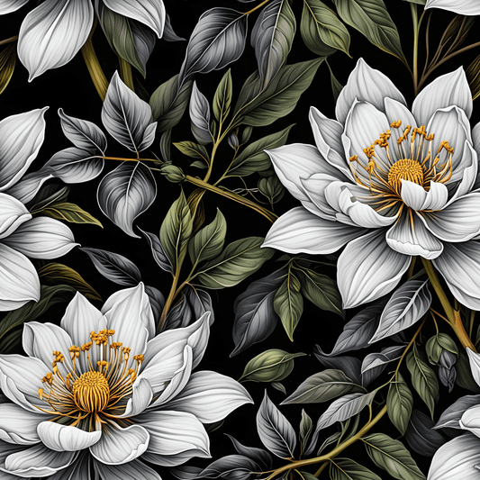 Trendy Botanical Wrapping Paper Eco Friendly Gifting