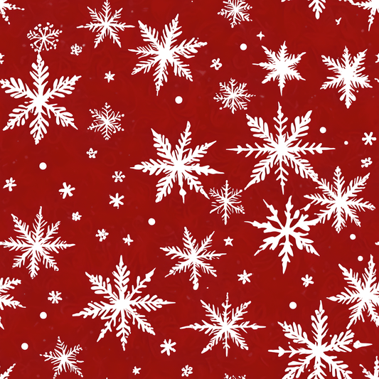 Blizzard Bling – Bold Snowflake Wrapping Paper