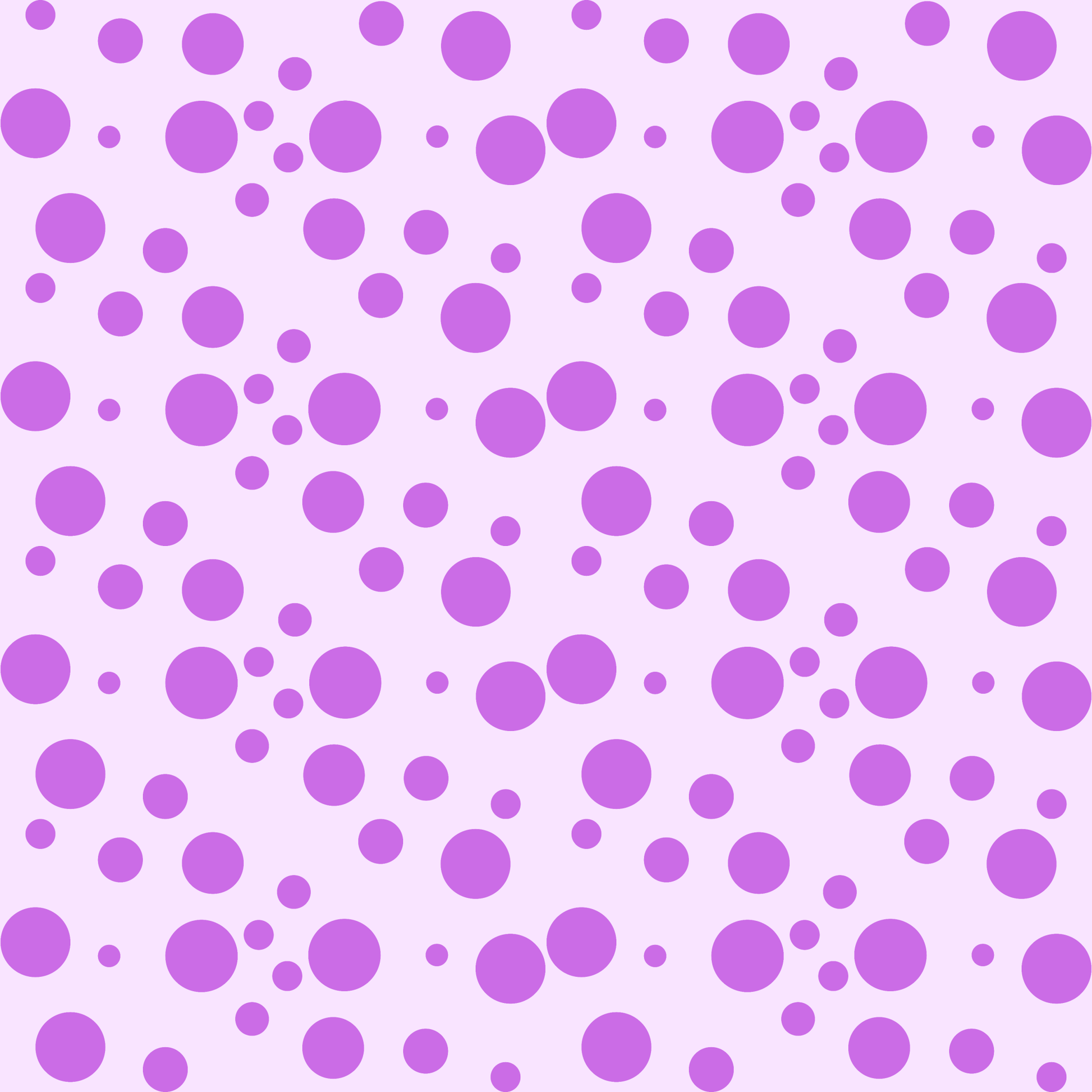 Playful Purple Polka Dot Wrapping Paper